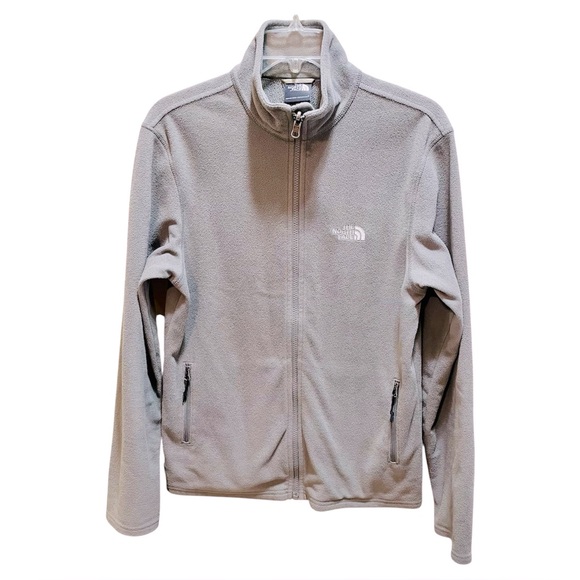 The North Face Gray Fleece Jacket Small - Picture 1 of 5